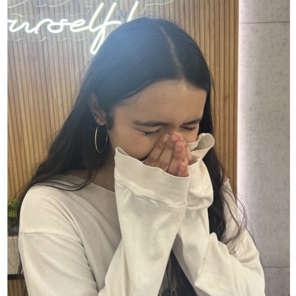 Kennedy student showing signs of illness with the spread of the influenza virus